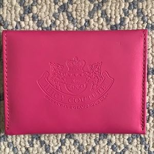 Juicy Couture Pink Card Case